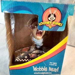 Vintage Tasmanian Devil TAZ CAR Looney Tunes Wobble Head Bobble